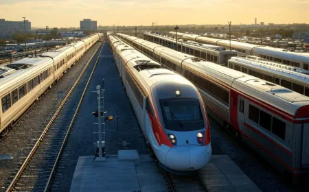 Amtrak Révolutionne le Transport Américain : La Nouvelle Ligne à Grande Vitesse Dallas-Houston