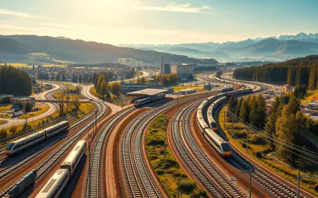 Le financement du rail européen : Un enjeu crucial pour atteindre les objectifs climatiques de l'UE