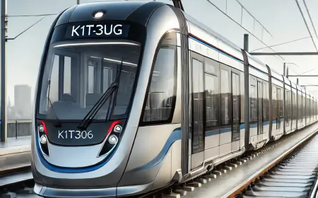 Ukraine : Dnipro modernise son réseau de tramway avec 5 rames K1T306 Tatra-Yug ultramodernes