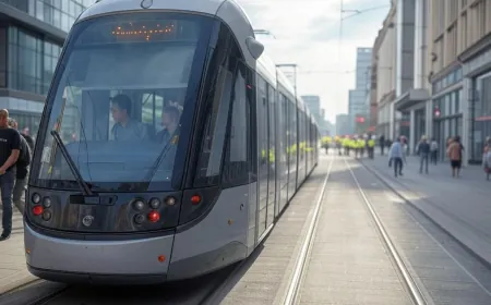 Le Royaume-Uni et ses tramways : État des lieux, défis et perspectives de développement