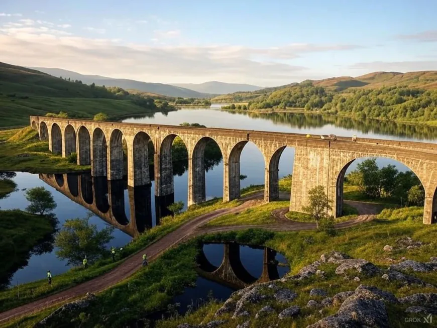 Rénovation historique du viaduc d'Awe : Network Rail investit 3,5 millions de livres dans ce joyau ferroviaire écossais
