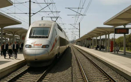 Extension de la LGV au Maroc : GCF décroche 195 millions d'euros pour transformer l'axe Sidi El Aidi-Marrakech