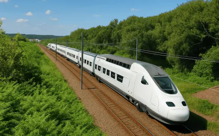 CER Unveils Groundbreaking European High-Speed Rail Master Plan: 54% of Long-Distance Travel by 2070