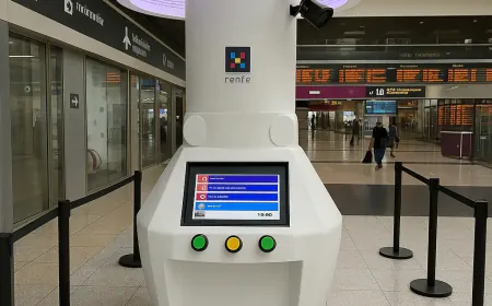 Adif and Renfe Revolutionize Railway Accessibility with Smart Accessibility Totems
