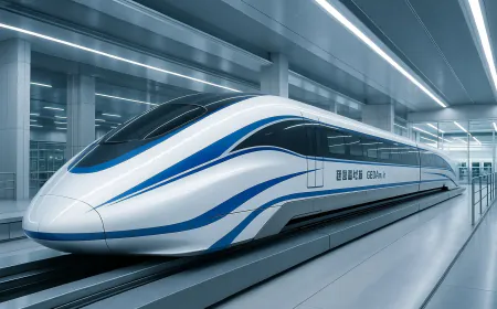 China Sets New World Record with 650 km/h Maglev Train