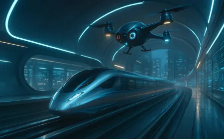 Railway Security DAS: Drones Revolutionize Infrastructure Monitoring