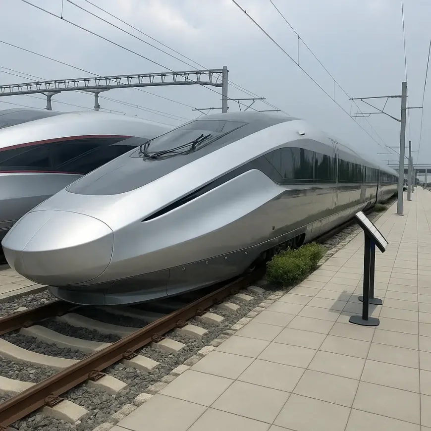 CRRC Reveals 600 km/h Superconducting Maglev Prototype
