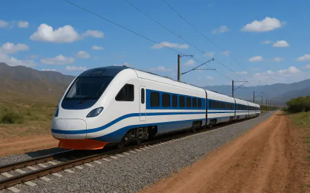 Kirghizistan : 500M$ pour nouvelle ligne ferroviaire Issyk-Kul