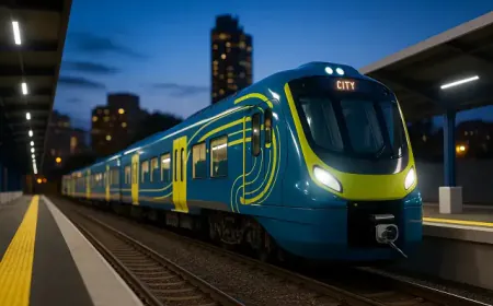 New Zealand's First Battery-Electric Commuter Trains
