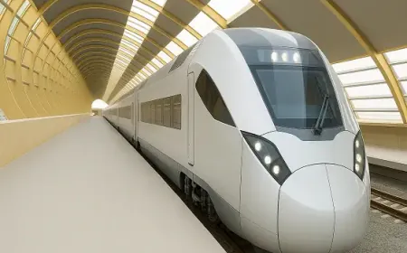 Saudi Landbridge Railway: $7 Billion Project Transforming Saudi Logistics