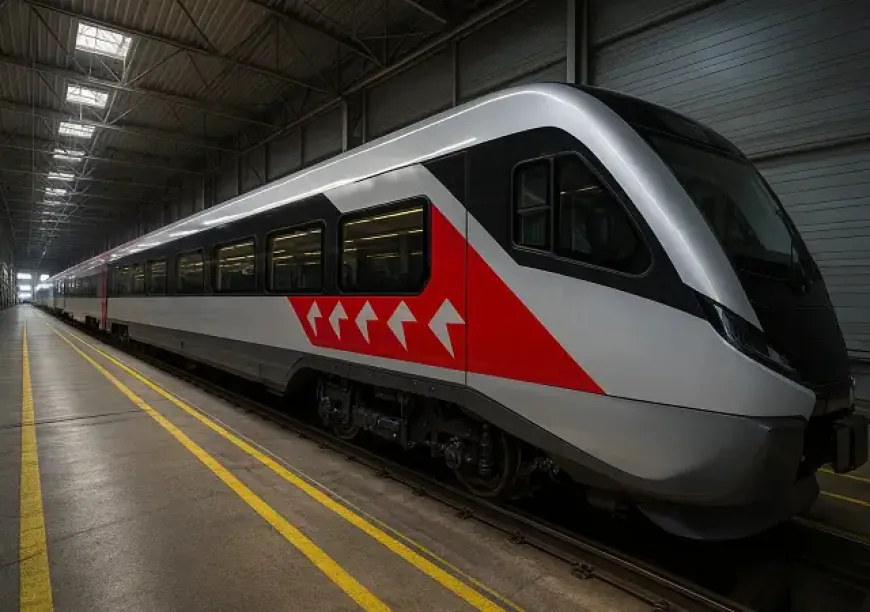 Pesa Delivers First Regio160 EMU to Romania - ARF Contract