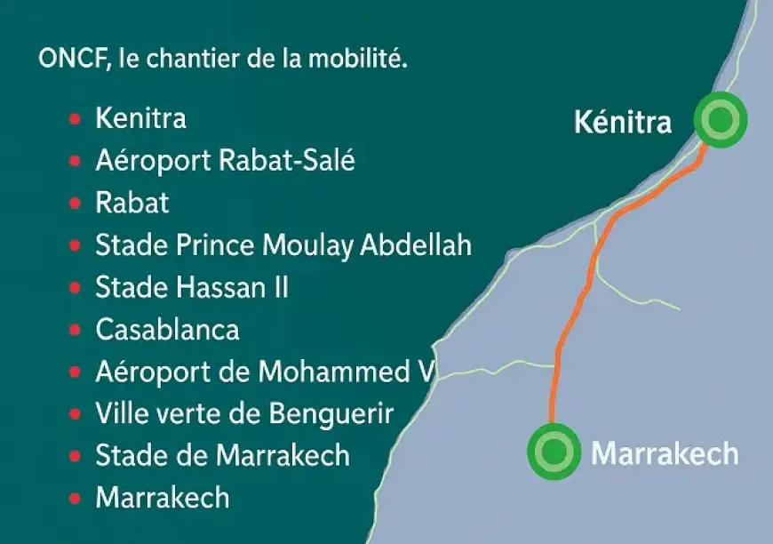 Kenitra-Marrakech High-Speed Rail: Morocco's 67 Billion Dirham Infrastructure Revolution.