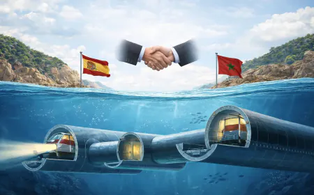 Tunnel Gibraltar : l'Espagne alloue 1,73 M€ — ce qui change en 2026