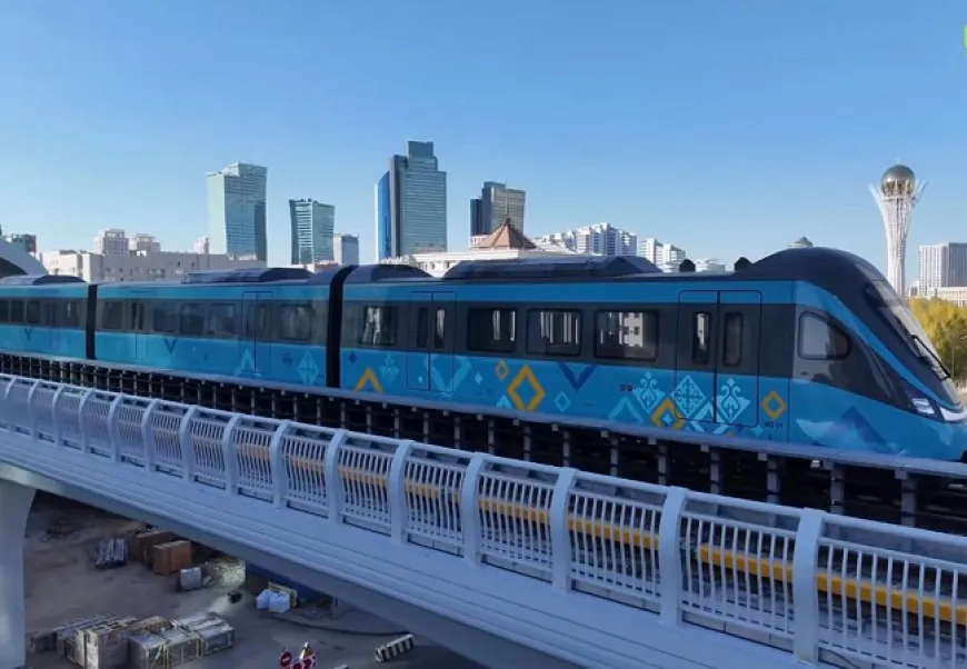 LRT Astana : 19 rames testées simultanément avant l'ouverture