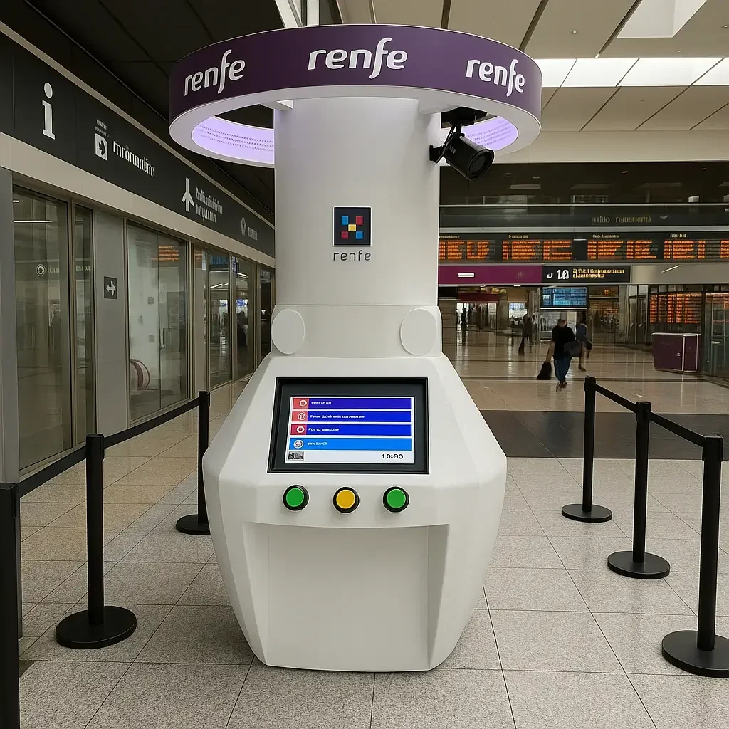 Adif et Renfe Révolutionnent l'Accessibilité Ferroviaire avec des Totems Intelligents