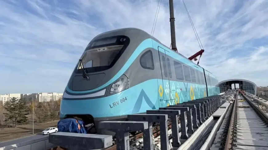 Astana LRT: All 19 Train Sets in Full Testing