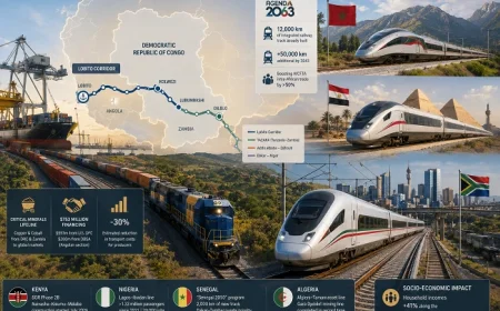  Africa Railway Revolution 2026 : Lobito Corridor & high speed rail