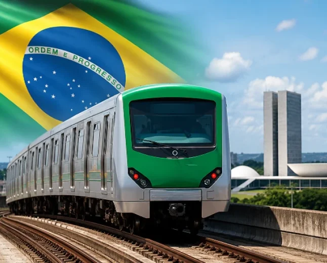Brasília metro tender covers 15 new trains