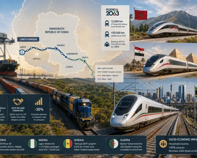  Africa Railway Revolution 2026 : Lobito Corridor & high speed rail