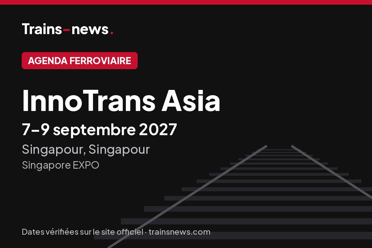 InnoTrans Asia (Singapour, 7-9 sept. 2027) : dates et guide du salon