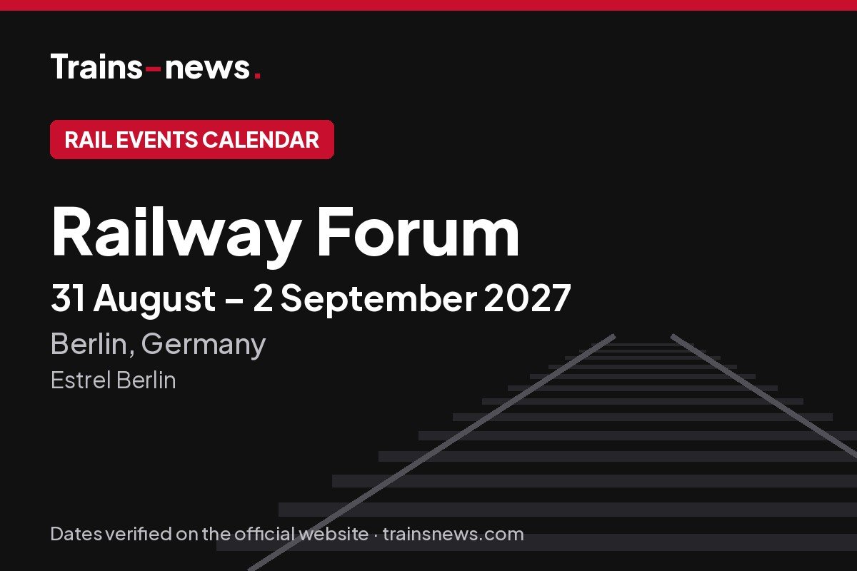 Railway Forum (Berlin, 31 Aug-2 Sep 2027): dates and forum guide