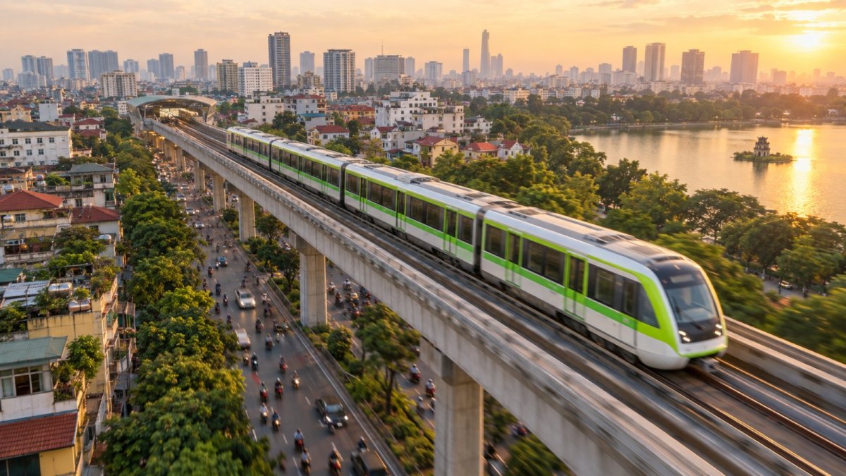 Alstom and Vingroup agree 200 Metropolis trains for Hanoi metro