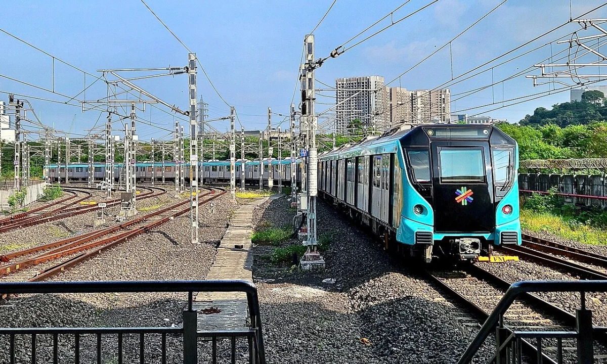 Métro de Mumbai : Alstom sort la première des 39 rames de la ligne 4
