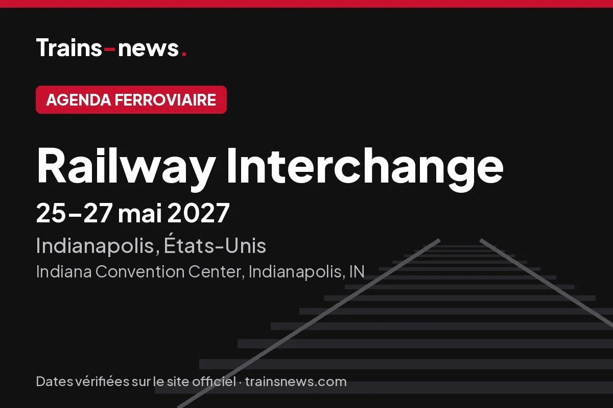 Railway Interchange (Indianapolis, 25-27 mai 2027) : dates et guide du salon