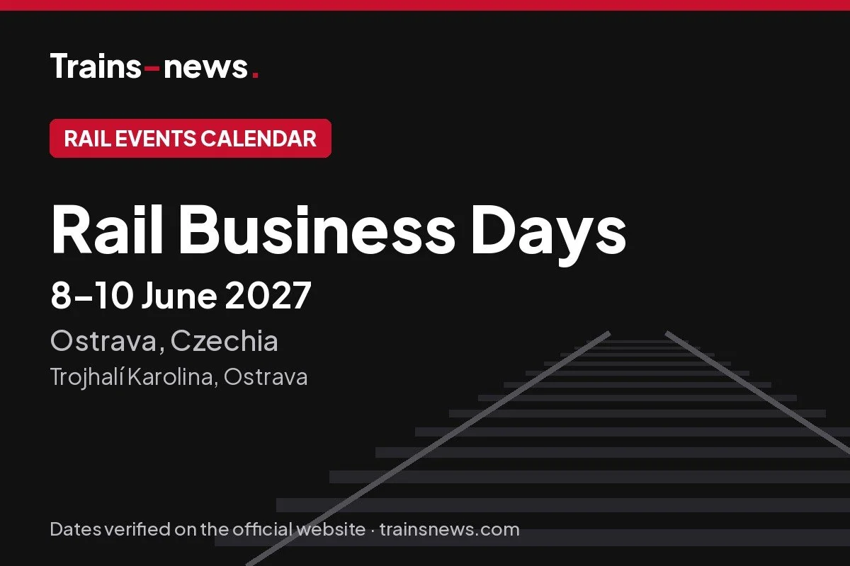 Rail Business Days (Ostrava, 8-10 Jun 2027): dates and trade show guide