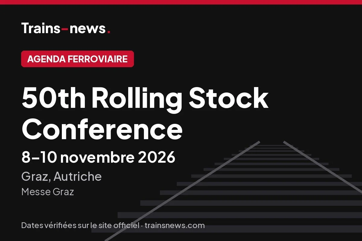 50th Rolling Stock Conference (Graz, 8-10 nov. 2026) : dates et guide du congrès technique
