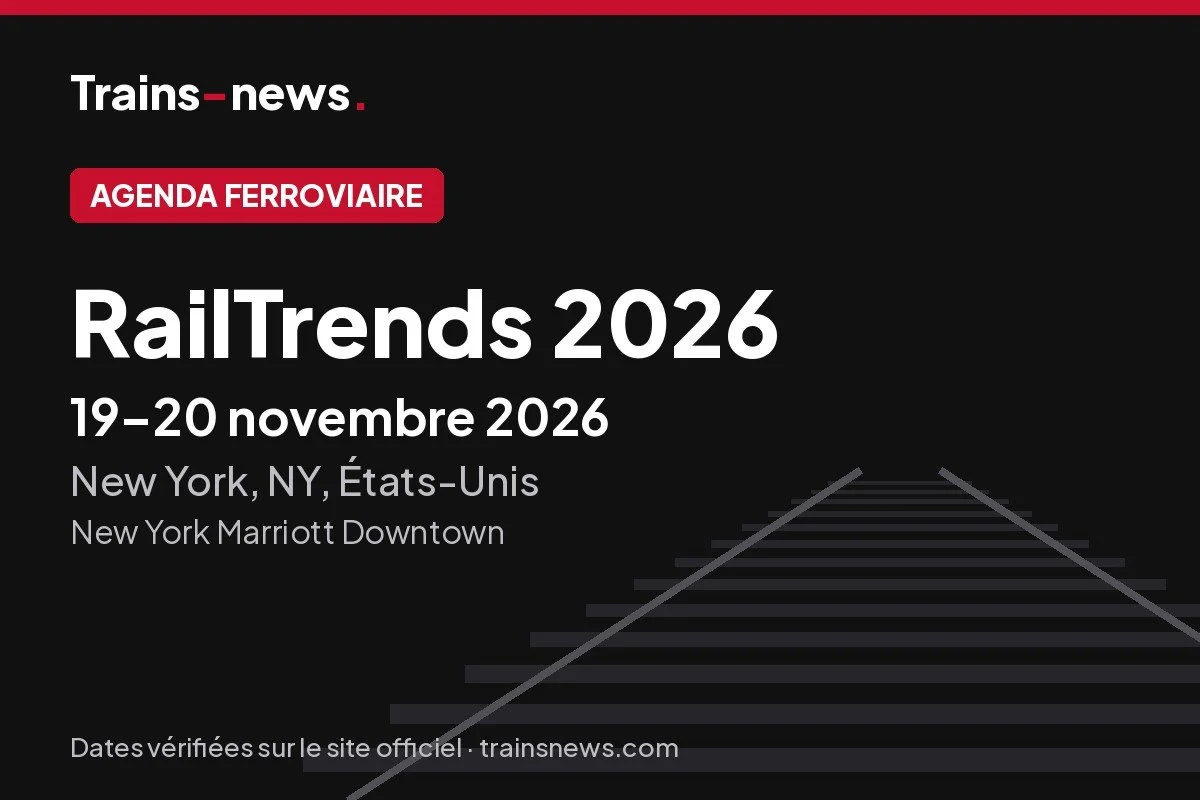 RailTrends 2026 (New York, NY, 19-20 nov. 2026) : dates et guide du conférence
