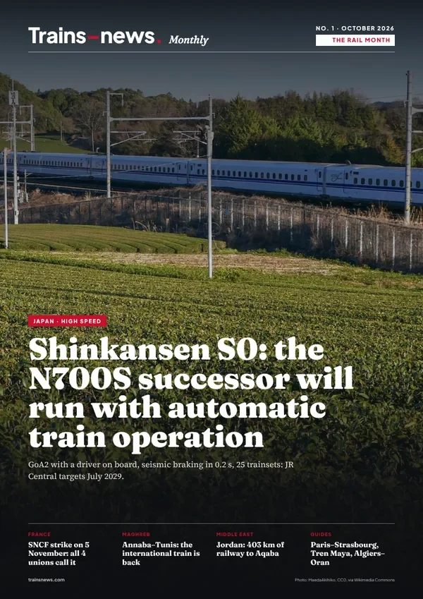 TrainsNews Monthly cover