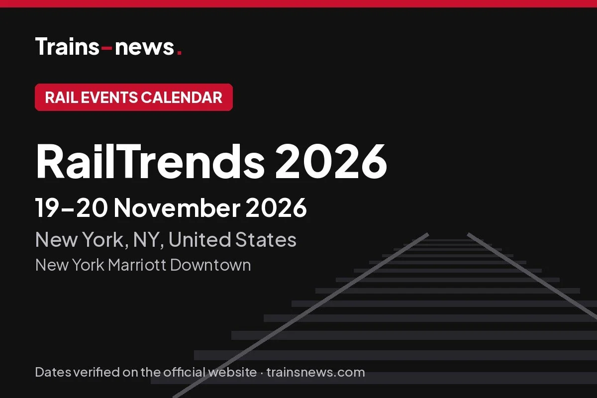 RailTrends 2026 (New York, NY, 19-20 Nov 2026): dates and conference guide