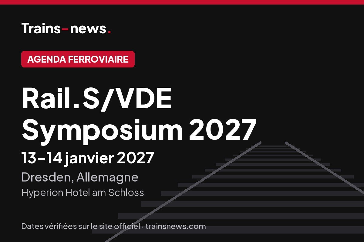 Rail.S/VDE Symposium 2027 (Dresden, 13-14 janv. 2027) : dates et guide du congrès technique