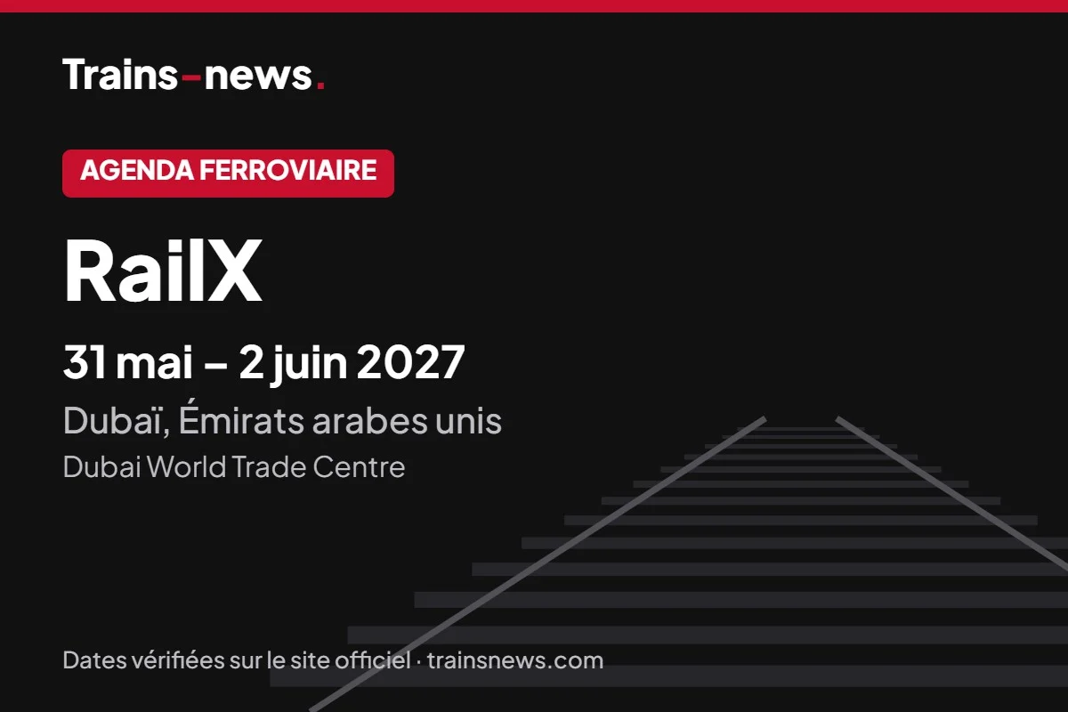RailX (Dubaï, 31 mai-2 juin 2027) : dates et guide du salon