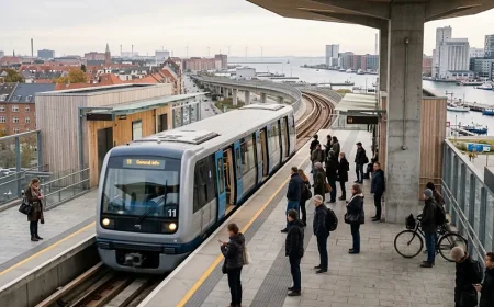 Métro de Copenhague : RATP Dev et ComfortDelGro signent pour 12 ans