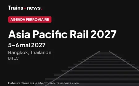 Asia Pacific Rail 2027 (Bangkok, 5-6 mai 2027) : dates et guide du salon