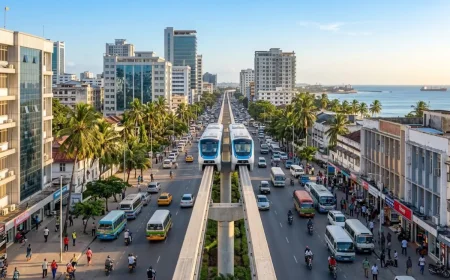 Tanzania: Systra to study three-line monorail for Dar es Salaam