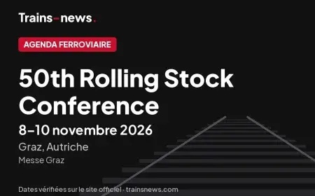 50th Rolling Stock Conference (Graz, 8-10 nov. 2026) : dates et guide du congrès technique