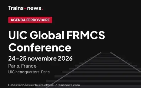 UIC Global FRMCS Conference (Paris, 24-25 nov. 2026) : dates et guide du congrès technique