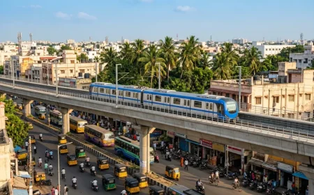 Chennai opens first section of driverless Metro Yellow Line