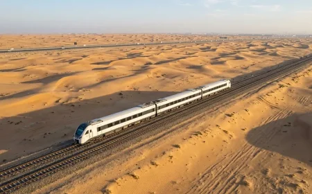 Etihad Rail passenger guide 2026: stations, map, tickets and timings