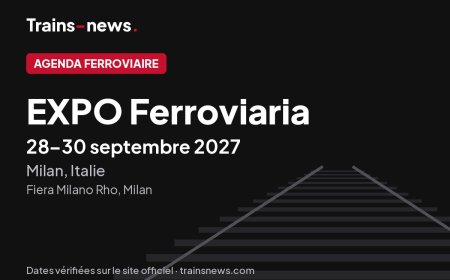 EXPO Ferroviaria (Milan, 28-30 sept. 2027) : dates et guide du salon