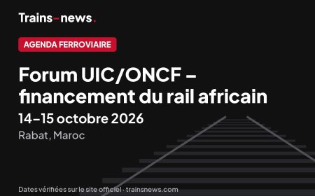 Forum UIC/ONCF – financement du rail africain (Rabat, 2026) : dates et guide