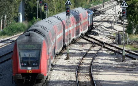 Israel funds Shefayim–Haifa high-speed line and Line 431