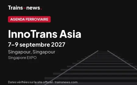 InnoTrans Asia (Singapour, 7-9 sept. 2027) : dates et guide du salon