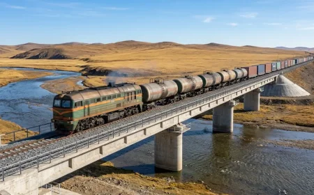 Mongolia opens 127 km freight bypass around Ulaanbaatar