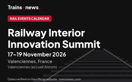 Railway Interior Innovation Summit (Valenciennes, 17-19 Nov 2026): dates and conference guide