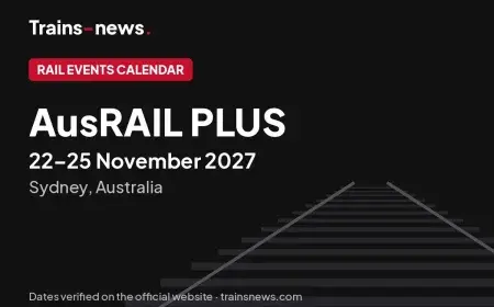 AusRAIL PLUS (Sydney, 22-25 Nov 2027): dates and trade show guide