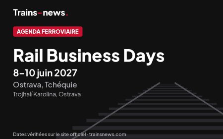 Rail Business Days (Ostrava, 8-10 juin 2027) : dates et guide du salon